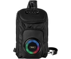 „Bluetooth“ garsiakalbis, 8W, 3h, kuprinės formos, 6L, Hoco HC42, juodas