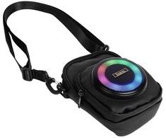 „Bluetooth“ garsiakalbis, 8W, 3 val., krepšio formos, 1,5 l, Hoco HC41, juodas