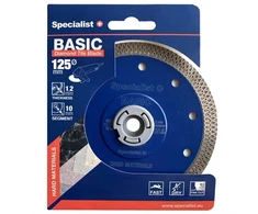 SPECIALIST Diamond blade Specialis+. 125 mm x 22 mm x 1.2 mm