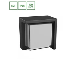 Spectrum Sieninis lauko šviestuvas 10W, LED, CCT, 1200lm, IP65
