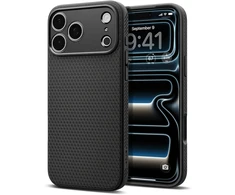 Dėklas SPIGEN case LIQUID AIR for IPHONE 17 Pro/ 18 Pro matte juodas