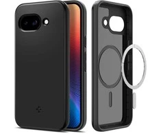 SPIGEN dėklas THIN FIT MAG suderinamas su MagSafe, skirtas GOOGLE PIXEL 9A juodas