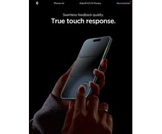 Ekrano apsauginis stiklas Spigen Glass tR EZ Fit (Privacy) 2 Pack, transparency - iPhone Air