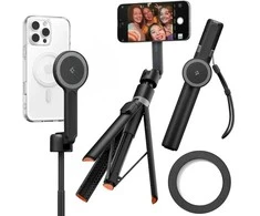 Spigen Selfie Stick MagSafe+ Tripod, juodas