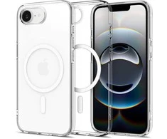 „Spigen Liquid Crystal MagSafe“ dėklas, skirtas „iPhone 16e / 17e“ – skaidrus