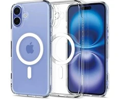 Spigen Ultra Hybrid MagSafe iPhone 16 – dėklas telefonui, baltos spalvos