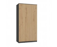 „Top E Shop“ „Topeshop“ SD-90 ANT/ART KPL miegamojo spinta/spinta 7 lentynos 2 durys