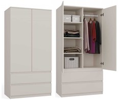 Top E Shop MALWA SS-90 drabužių spinta kašmyro spalvos