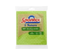 Biologiškai skaidžios šluostės Spontex Natura, 3 vnt.