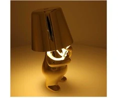 Oem Stalinis šviestuvas prie lovos GOLD MAN Art Deco stovimas (3 versija) MLTL