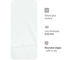 Tempered glass to Motorola G53 Blue Star
