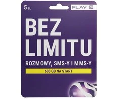 Oem Starter Card Play 5 BEZ LIMITU formula