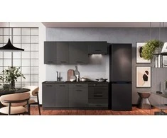 STOLKAR Cosmo Design ANIKA graphite/graphite 2.0 kitchen furniture set