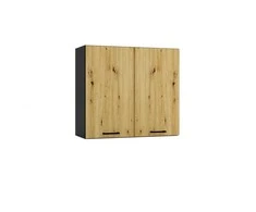 STOLKAR Cosmo Design ANIKA kitchen furniture set, artisan oak/graphite 2.0