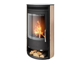 Stove ABX ARKTIS 8 juodas met sandst. 8 kW
