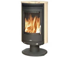 Stove ABX ARKTIS 8 ROTARY blck met sand 8 kW