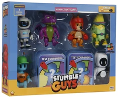 Pmi Kids World STUMBLE GUYS S2 MINI VEIKSMŲ FIGŪRĖS – 8 PACK DELUXE BOX VER.B
