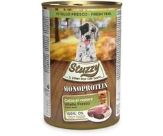 STUZZY Monoprotein Puppy Veal - šlapias maistas šuniukams - 400g