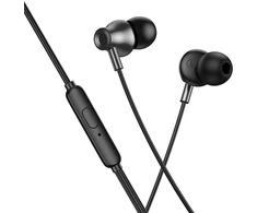 su laidu ausinės su mikrofonu Jack 3,5 mm Hoco M119 juodas
