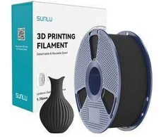 Sunlu PLA Classic Juodas Filament 1.75mm 1KG