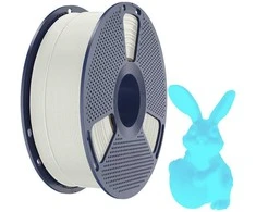 Sunlu PLA Glow-in-the-Dark Filament (Baltas and Mėlyna)