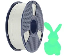 Sunlu PLA Glow-in-the-Dark Filament (Baltas and Žalias)