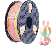 Sunlu PLA+ Silk Filament (Rainbow) 05