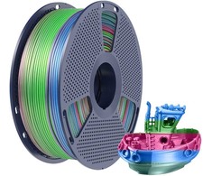 Sunlu PLA+ Silk Filament (Rainbow) 06