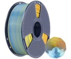 Sunlu PLA+ Silk Forth-Color Filament (mėlynas-violetinė-oranžinis-yellow)