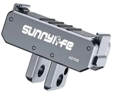 Sunnylife Aluminum Dual-Directional Mounting Adapteris for Osmo Nano / Action 6