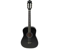 SUPRIMO CGS3 BK - classical guitar 4/4, juodas