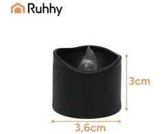 Swiece LED candles 12 pieces 3.6cm Ruhhy 26128