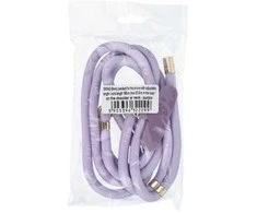 OEM SWING (8mm) telefono virvelė, reguliuojamo ilgio telefono pakabukas / laido ilgis 165cm (maks. 82,5cm kilpoje) / ant peties arba kaklo - violetinė