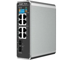 Šakotuvas Ruijie Networks RG-NIS2100 Managed L2 Gigabit Ethernet (10/100/1000) Power over Ethernet (PoE) Juodas, Nerūdijantis plienas