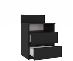 Top E Shop Naktinis Staliukas - Topeshop M1, Juodas