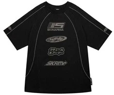T-shirt Skinarma Delta XL juodos spalvos