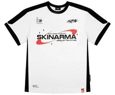 T-shirt Skinarma Halo XL baltos spalvos