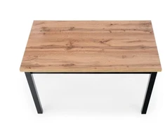 Table Cobalt. oak/juodas. 120 cm x 68 cm x 77 cm