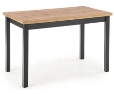 Table Cobalt. oak/juodas. 120 cm x 68 cm x 77 cm