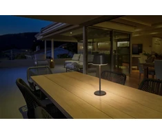 Ledvance 2,5W LED stalo šviestuvas ENDURA STYLE USB, tamsiai pilkas, 2700/4000/6500K, dimeriuojamas, su baterija, IP54