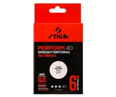 Stalo teniso kamuoliukas Stiga, 40 mm, 6 vnt.