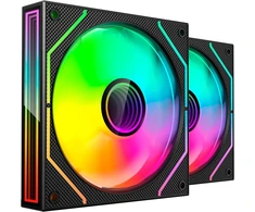 tacens Mars Gaming MF3DPROX2 computer cooling system Kompiuterio dėklas Fan 12 cm Juodas