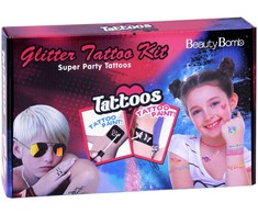 Jokomisiada Tatuiruotės vaikams Glitter Big Set