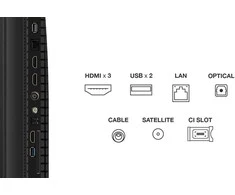 TCL P79K 55P79K televizorius 139,7 cm (55") 4K „Ultra HD“ išmanusis televizorius „Wi-Fi“ metalinis 430 cd/m²