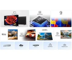 TCL P79K 75P79K televizorius 190,5 cm (75") 4K „Ultra HD“ išmanusis televizorius „Wi-Fi“ metalinis 450 cd/m²
