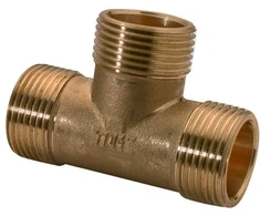 Tdm_Brass Trišakis 208, ¾”, išoriniai sriegiai