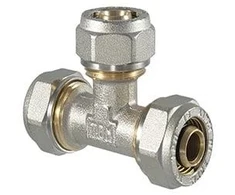 Tdm_Brass Užveržiamas trišakis 1045, TDM Brass, 26 mm