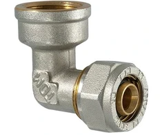 Tdm_Brass Užveržiama alkūnė 1070, 1/2″ x 20 mm, vidin. sriegis