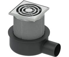 TECEdrainpoint S trapo komplektas DN 50, horizontalus