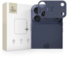 „Tech-Protect Camalloy Fit+“ kameros dėklas, skirtas „iPhone 17 Pro“ – tamsiai mėlynas Mėlyna